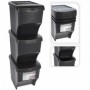 Comprar Cubo Reciclaje 3 Pisos 22 Litros  Importacion 31199 al Mejor Precio