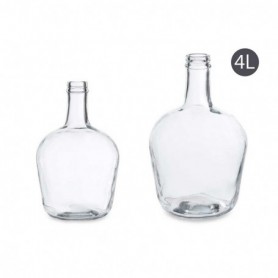 Comprar Damajuana Vidrio Transparente 4 Litros  Giftdecor 20502 al Mejor Precio