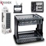 Comprar Escurreplatos Plastico Rattan 2 Pisos  Kinvara 31018 al Mejor Precio