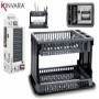 Comprar Escurreplatos Plastico Rattan 2 Pisos  Kinvara 31018 al Mejor Precio