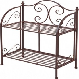 Comprar Estanteria 2 Pisos 48X27X65 Cm  Importacion 146087 al Mejor Precio