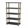 Comprar Estanteria 5 Estantes 88X43X184 Cm 86085 Negro  Plastiken 245031 al Mejor Precio