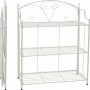 Comprar Estanteria Metal Plegable Blanca 58X30X100 Cm  Importacion 146089 al Mejor Precio