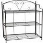 Comprar Estanteria Metal Plegable Gris 58X30X100 Cm  Importacion 146088 al Mejor Precio