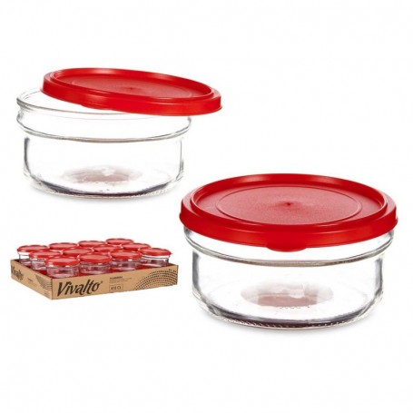 Comprar Fiambrera Vidrio 415 Cl 12X6 Cm  Vivalto 20488 al Mejor Precio