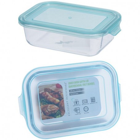 Comprar Fiambrera Vidrio 630 Ml 19X13X5,5 Cm  Excellent 20546 al Mejor Precio
