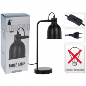 Comprar Flexo Luz Metal E27 40W Negro  Importacion 142131 al Mejor Precio