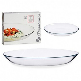 Comprar Fuente Bandeja Oval 33X25X5 Cm  Pasabahce 20491 al Mejor Precio