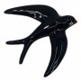 Comprar Golondrina Ceramica Negra L 18X16X4 Cm  Fedor 146061 al Mejor Precio