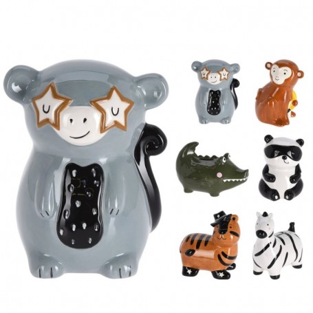 Comprar Hucha Loza Animales Surtida  Importacion 257130 al Mejor Precio