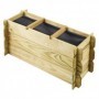 Comprar Huerto Basil 140X60X40 Cm 3 Huecos  Forest 208522 al Mejor Precio