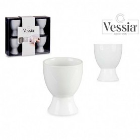 Comprar Hueveras Porcelana Blanca 80Ml 6 Piezas Caja 6 Vessia 257095 al Mejor Precio