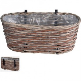 Comprar Jardinera Mimbre Colgar 45X21X16 Cm  Importacion 144150 al Mejor Precio
