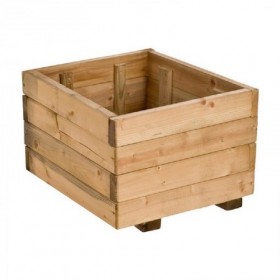 Comprar Jardinera Rustica Madera 40X40X27 Cm  Forest 208513 al Mejor Precio