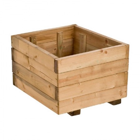 Comprar Jardinera Rustica Madera 40X40X27 Cm  Forest 208513 al Mejor Precio