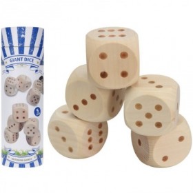 Comprar Juego Dados Madera Gigante  Importacion 205085 al Mejor Precio