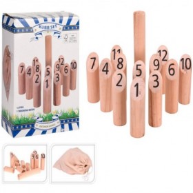 Comprar Juego Kubb Madera 12+1 Piezas  Outdoor 205092 al Mejor Precio