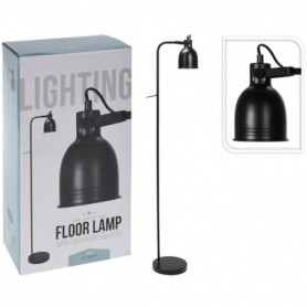 Comprar Lampara Pie Metal E27 129 Cm Negra  Importacion 142132 al Mejor Precio