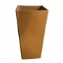 Comprar Maceta Cuadrada Conica Barro 50X25 Cm  Kormax 144208 al Mejor Precio