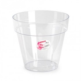 Comprar Maceta Transparente Plastico 20 Cm  Plasticforte 35216 al Mejor Precio