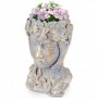 Comprar Macetero Cabeza Mujer 20X19,5X32 Cm  Importacion 146120 al Mejor Precio