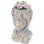 Comprar Macetero Cabeza Mujer 20X19,5X32 Cm  Importacion 146120 al Mejor Precio