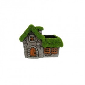 Comprar Macetero Casa Musgo 19X12X15 Cm 54116  Fedor 145010 al Mejor Precio