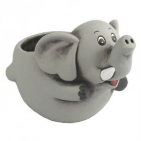 Comprar Macetero Elefante Comico 18,8X13,3X12,8 Cm  Fedor 146021 al Mejor Precio