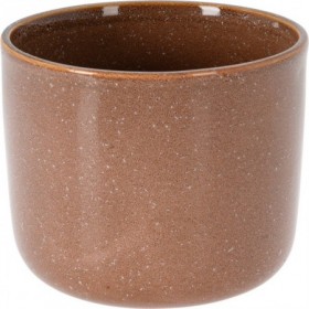 Comprar Macetero Loza Marron 17,5X17,5X16 Cm  Importacion 146109 al Mejor Precio