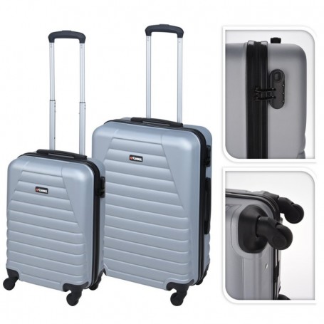 Comprar Maletas Ruedas Grises 39+67 Cm Lote 2 Proworld 201193 al Mejor Precio