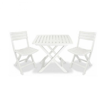 Comprar Mesa 80X72X70 Cm Plegable + 2 Sillas Pleg Camping Conjunto Progarden 206958 al Mejor Precio