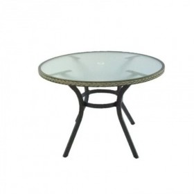 Comprar Mesa Metal Ratan Evora 72 Cm  Dl 206844 al Mejor Precio