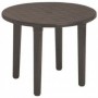 Comprar Mesa Resina 90 Cm Wengue 4024W  Garden Life 206692 al Mejor Precio