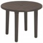 Comprar Mesa Resina 90 Cm Wengue 4024W  Garden Life 206692 al Mejor Precio