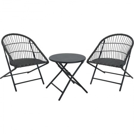 Comprar Mesita 45 Cm + 2 Sillones Plegables Conjunto Ambiance 206913 al Mejor Precio