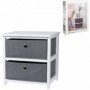 Comprar Mueble Madera 2 Cajones 35X30X15 Cm  Importacion 17098 al Mejor Precio