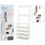 Comprar Mueble Metal 4 Estantes + 8G 60X26X155 Cm Blanco  Storage 208104 al Mejor Precio