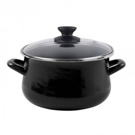 Comprar Olla Black Tapa Vidrio 28 Cm   Magefesa 2066 al Mejor Precio