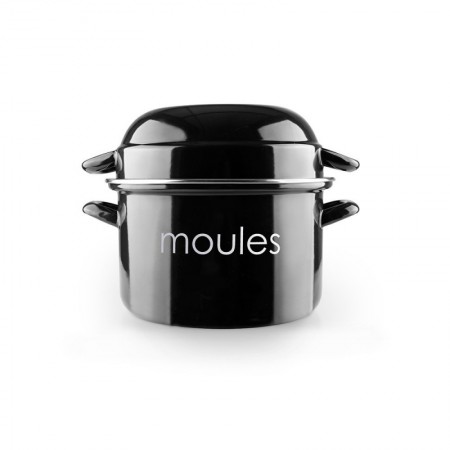 Comprar Olla Esmalte Mejillones 22 Cm  Ibili 12042 al Mejor Precio