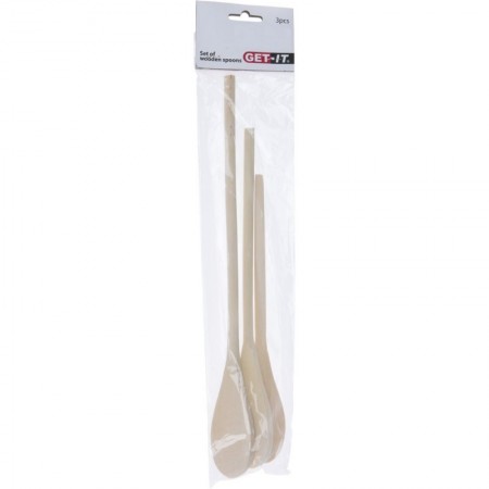 Comprar Paletas Cocina Madera 3 Piezas Blister 3 Getit 24088 al Mejor Precio