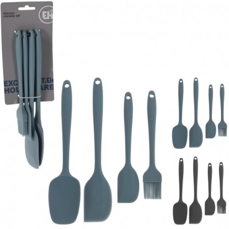 Comprar Paletas Cocina Silicona Surtidas Blister 4 Excellent 20140 al Mejor Precio