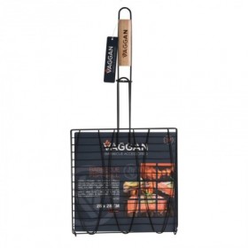 Comprar Parrilla 3 Pescados Mango Madera 28X28 Cm  Vaggan 50124 al Mejor Precio