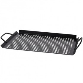 Comprar Parrilla Asar Agujeros Asas 43X28 Cm  Vaggan 50125 al Mejor Precio