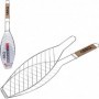Comprar Parrilla Pescado Mango Madera 58X14 Cm  Bbq 50118 al Mejor Precio