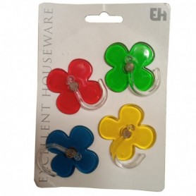 Comprar Perchas Gancho Ventosa Blister 4 Excellent 31200 al Mejor Precio