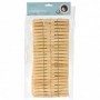 Comprar Pinzas Ropa Bambu 10 Cm 100 Piezas Blister 100 Importacion 31208 al Mejor Precio