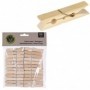 Comprar Pinzas Ropa Bambu 10 Cm 24 Piezas Blister 24 Importacion 31207 al Mejor Precio