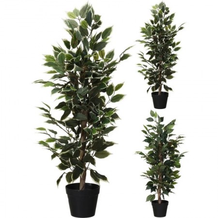 Comprar Planta Artificial + Maceta 95 Cm Ficus Surtida  Importacion 18552 al Mejor Precio