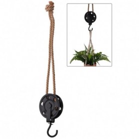 Comprar Polea 10 Cm Decoracion + Cuerda 73 Cm  Importacion 146092 al Mejor Precio
