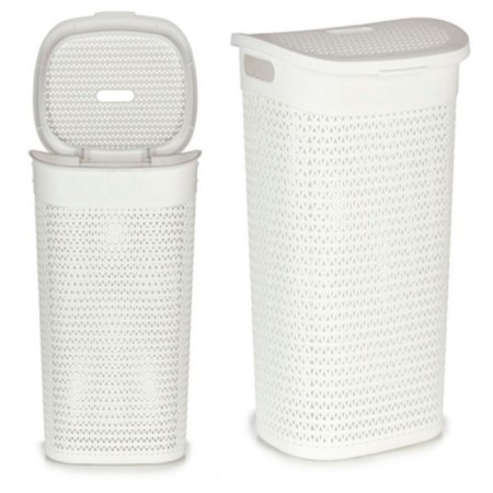 Comprar Pongotodo Con Tapa 60L Blanco  Arteregal 31180 al Mejor Precio